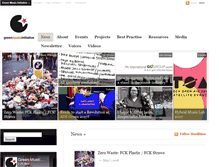 Tablet Screenshot of greenmusicinitiative.de